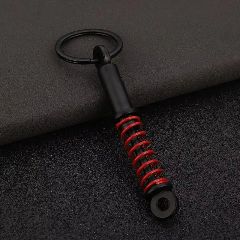 Stainless Steel Car Keychains Brake Disc Turbocharger Gear Design Keyrings Creative Mechanical Car Parts Keychain Gift for Men