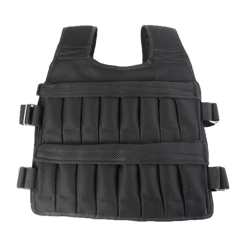 3/15/35kg 1-50kg Weight Training Suit Empty Bag Fitness Running Vest Adjustable Weight Jacket Workout Equipment for Jogging