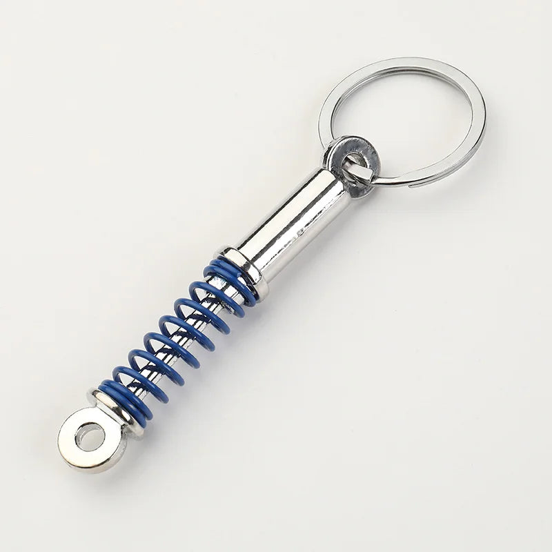 Stainless Steel Car Keychains Brake Disc Turbocharger Gear Design Keyrings Creative Mechanical Car Parts Keychain Gift for Men