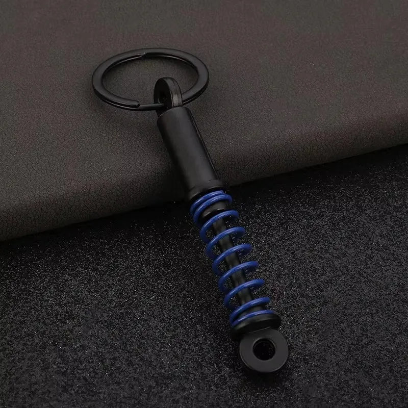 Stainless Steel Car Keychains Brake Disc Turbocharger Gear Design Keyrings Creative Mechanical Car Parts Keychain Gift for Men