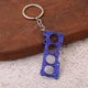 Stainless Steel Car Keychains Brake Disc Turbocharger Gear Design Keyrings Creative Mechanical Car Parts Keychain Gift for Men