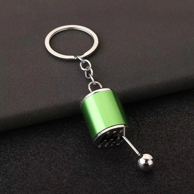 Stainless Steel Car Keychains Brake Disc Turbocharger Gear Design Keyrings Creative Mechanical Car Parts Keychain Gift for Men