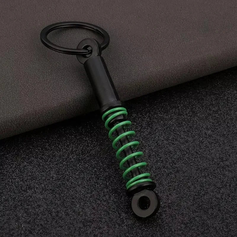 Stainless Steel Car Keychains Brake Disc Turbocharger Gear Design Keyrings Creative Mechanical Car Parts Keychain Gift for Men